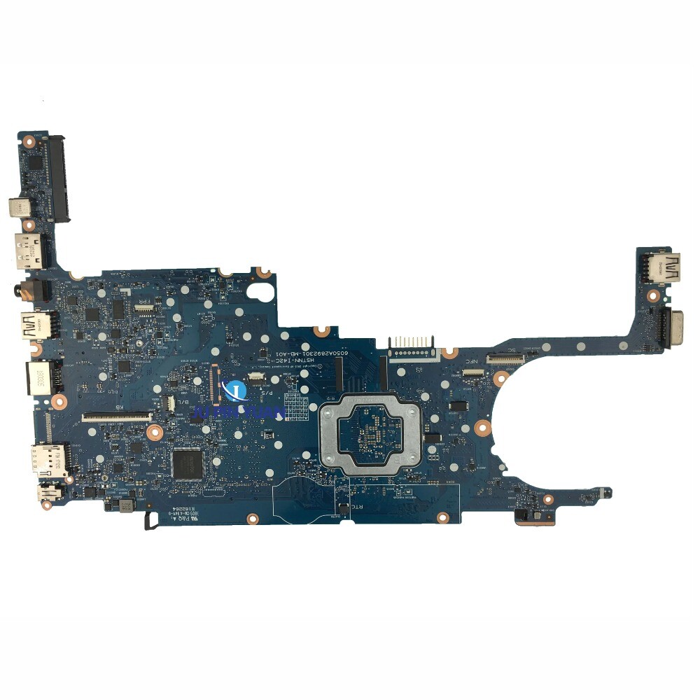 For HP EliteBook 820 G3 W i7-6600U i7-6500U i5 i3 CPU Laptop Motherboard