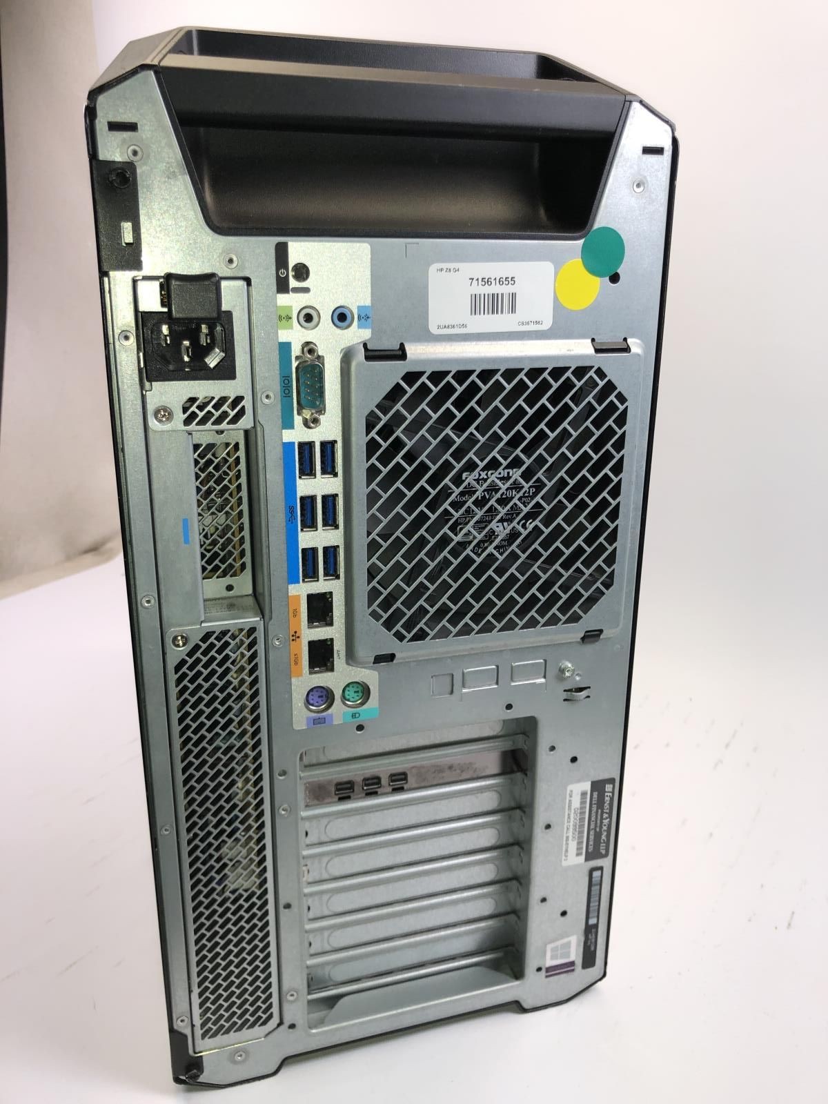 HP Z8 Tower G4 Desk PC Xeon Gold 6136 3.0GHz – 96GB RAM 1TB SSD Quadro P400