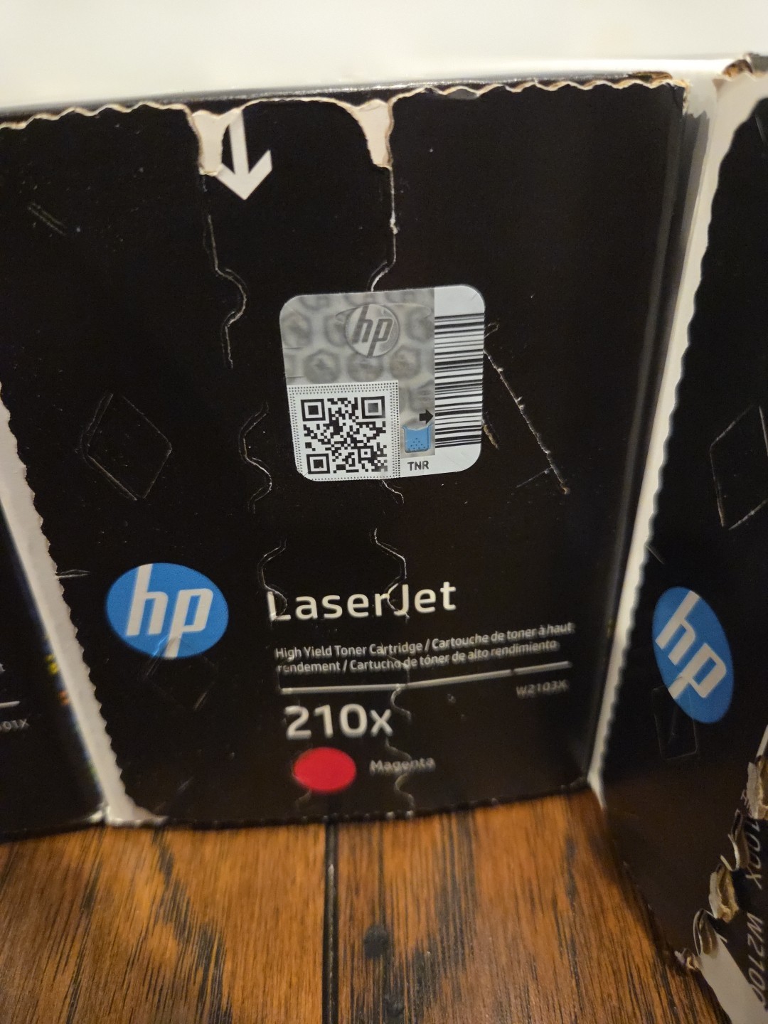 HP 210X Yellow, Cyan, Magenta, Black W2100X, W2101X,W2103X,W2102X Set of 4 Read*