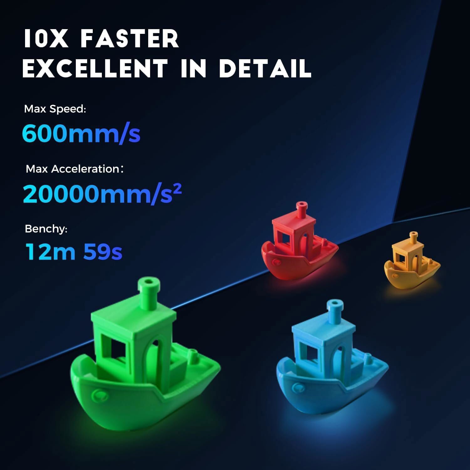Sovol SV06 ACE 3D Printer Open Source 600mm/s Max High Speed Fully Auto Leveling