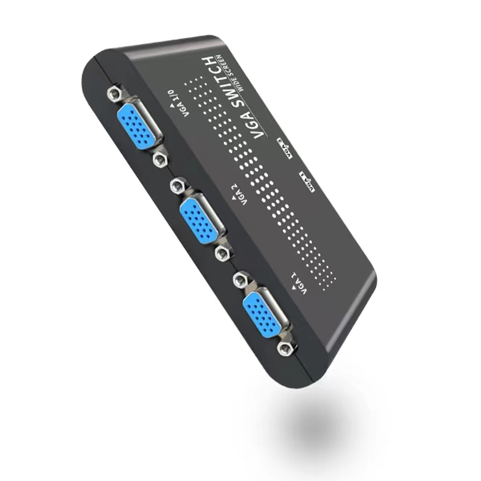 Dual Port VGA SVGA Monitor Sharing Switch Convertor For LCD PC Display Screen C