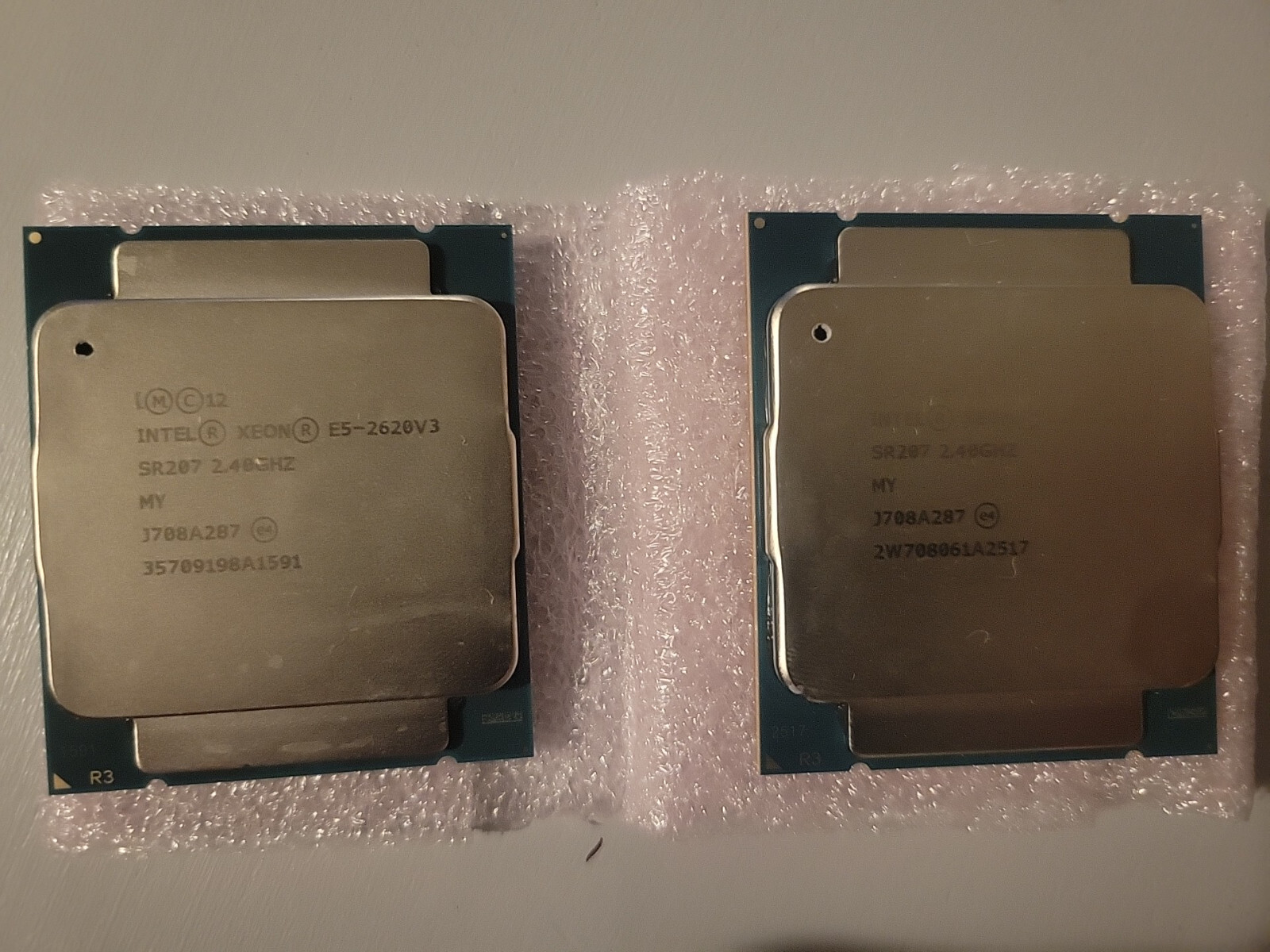 Matched Pair Intel Xeon 6 Core E5-2620 V3 15M Cache 2.40GHz Processor (SR207)