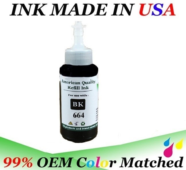 VC 664 Ink refill bottle T6641 for ET-2500 ET-2550 ET-3600 ET-16500 ET-4500