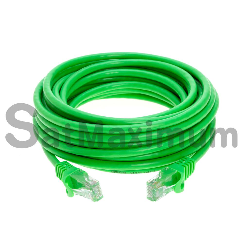 CAT6e/CAT6 Ethernet LAN Network RJ45 Patch Cable Green 50FT- 200FT Multipack LOT