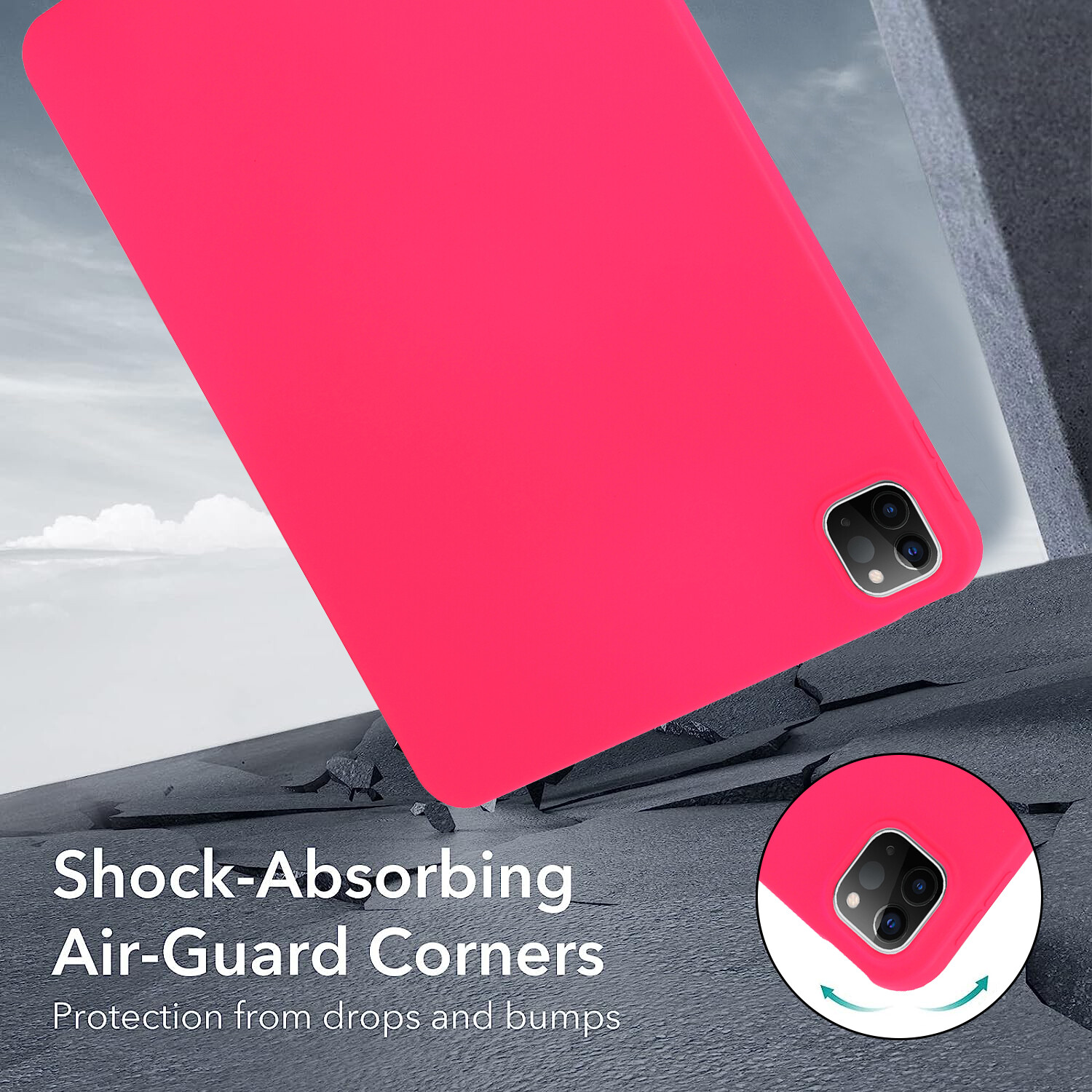 Soft TPU Silicone Case For iPad 10.9 10th 10.2 9th 8th 7th 9.7 6th Pro Air 11-in