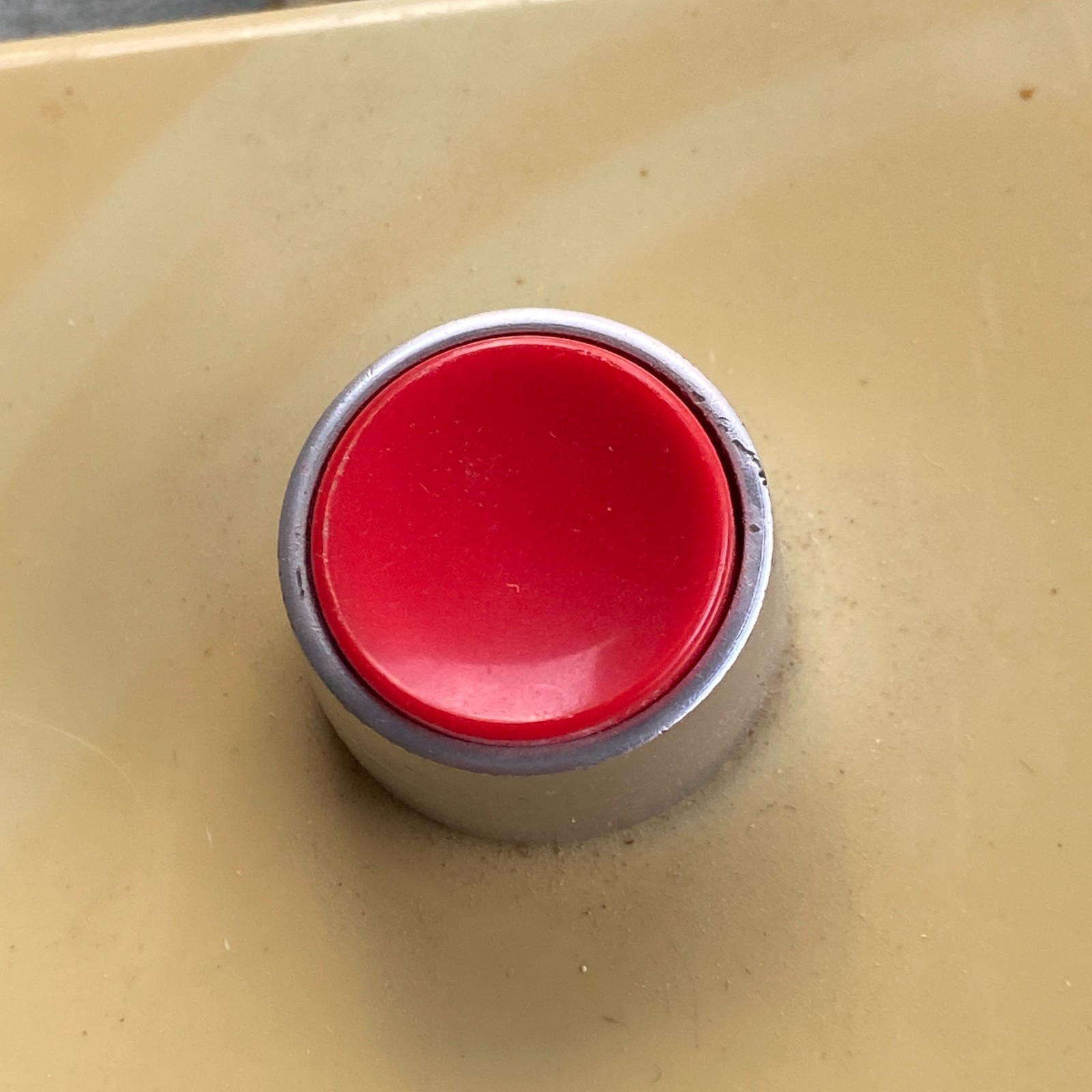 Vintage Computer Mouse Control ? Push Button Joystick Red Button TG AMP IBM ? PC