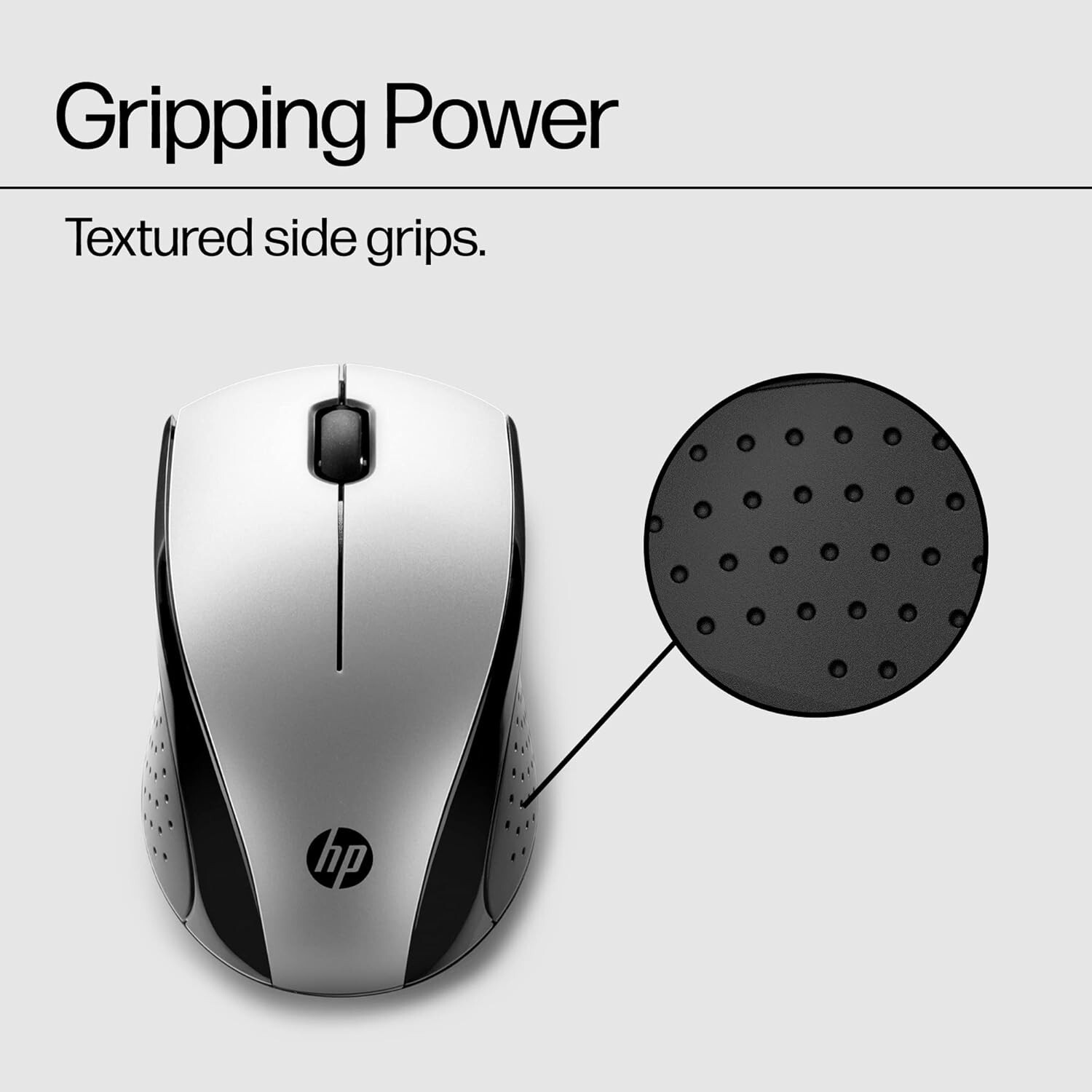 HP X3000 Wireless Mouse Silver (683N9AA#ABL) Genuine USA Seller