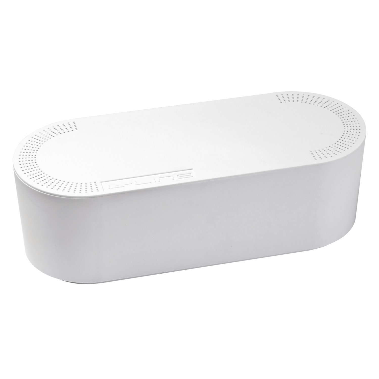 D-LINE 5-in x 12.75-in Plastic White CABLE MANAGEMENT BOX