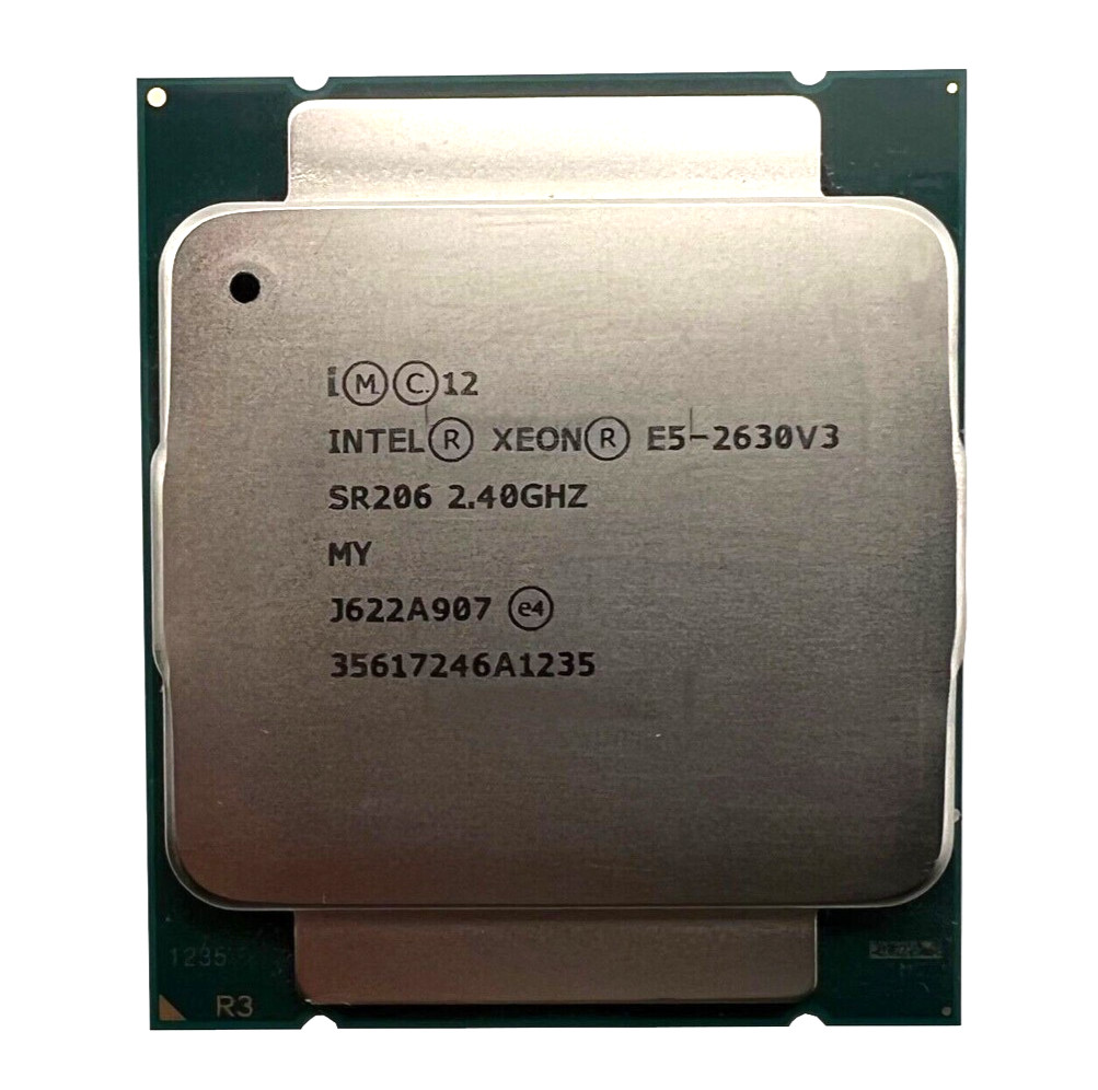 Intel Xeon E5-2630 V3 2.40GHz 20MB 8-Core LGA 2011-3 Server Processor CPU SR206