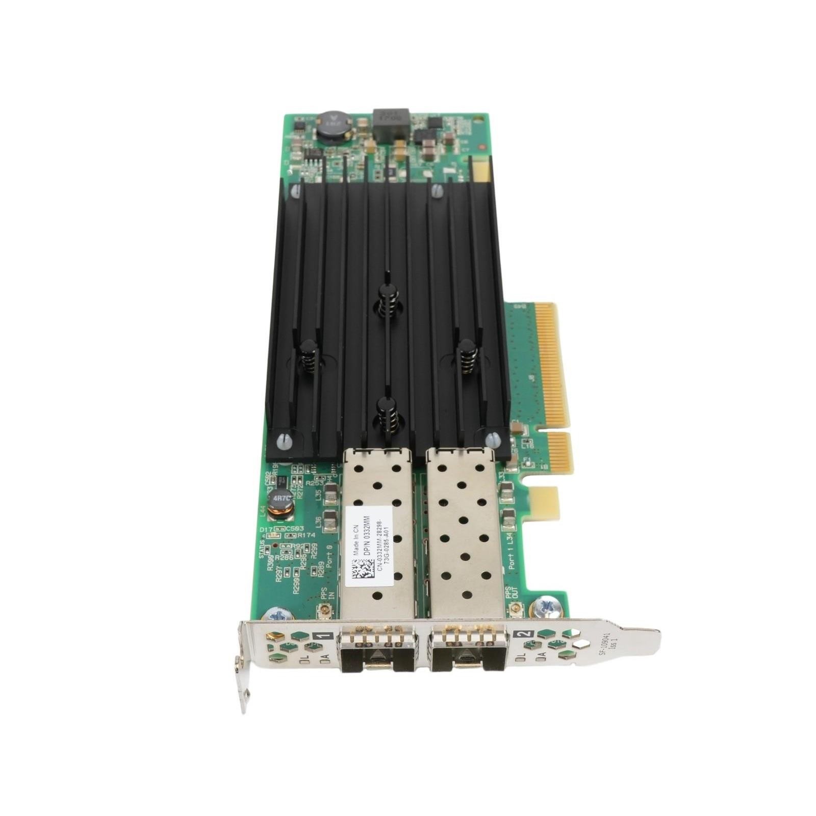 Dell 332MM SolarFlare SFN8522 10GbE 2-Port PCI-e 3.1 x8 NIC SFF