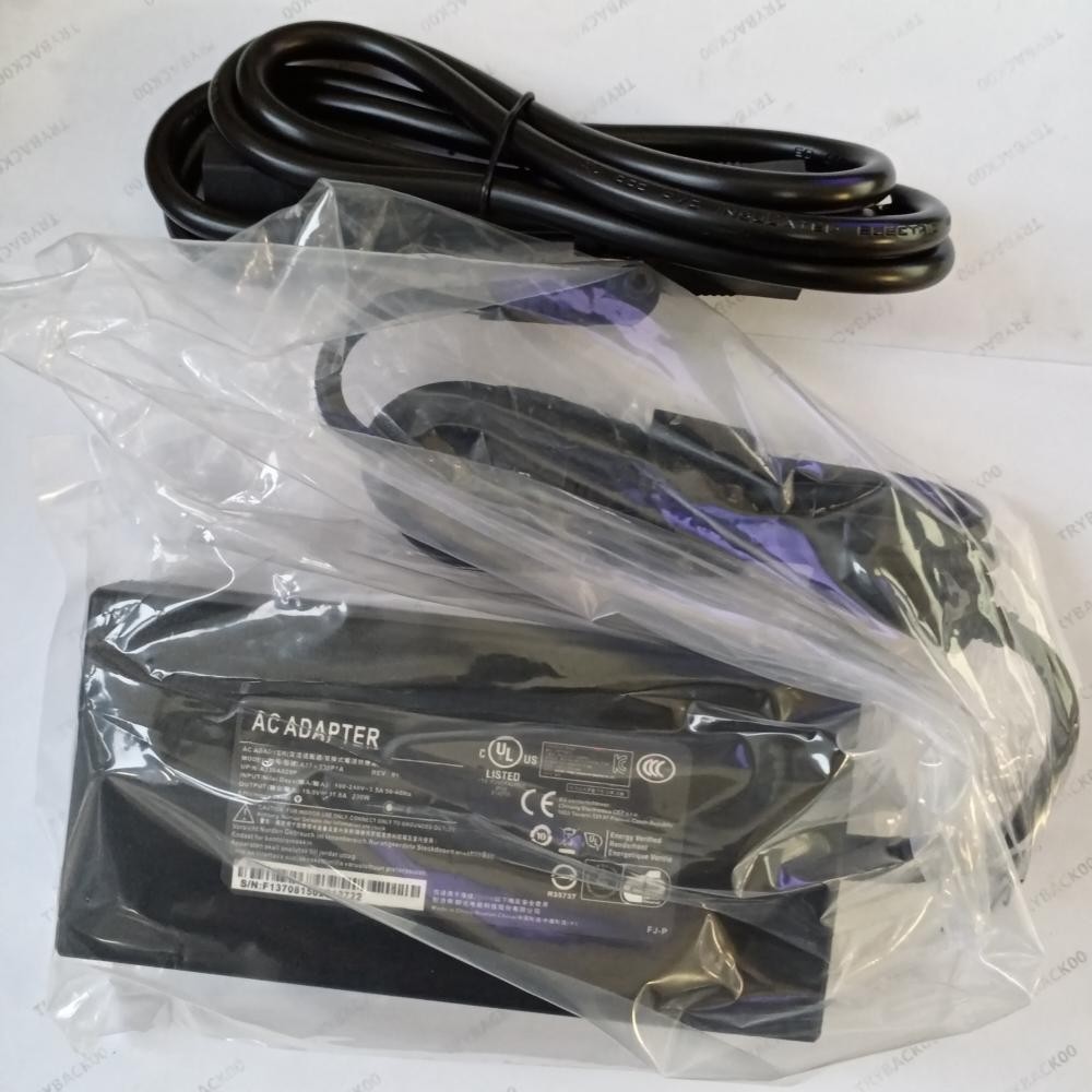 MSI GS65 GS75 STEALTH 9SG 9SF 8SG 8SF Chicony 230W Adapter Charger 5.5mm*2.5mm