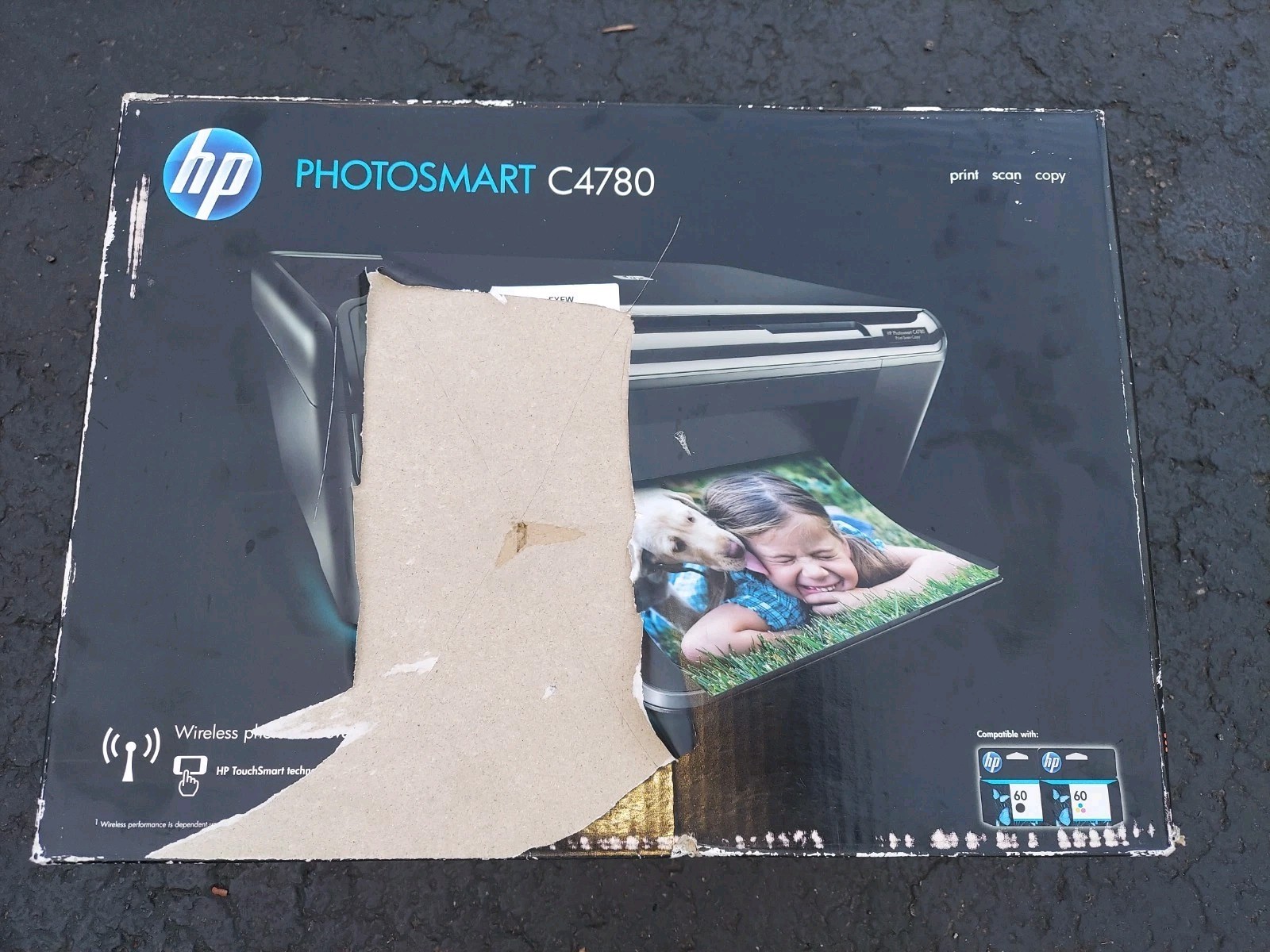 HP Photosmart C4780 All-In-One Inkjet Printer New In The Box Sealed
