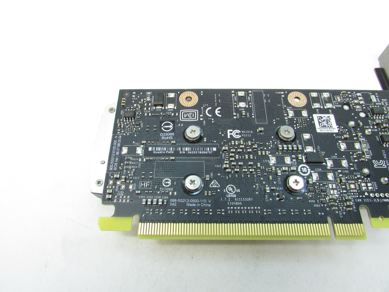 Nvidia Quadro P400 2GB GDDR5 PCI-E 3.0 x16 Video Graphics Card (High Profile)