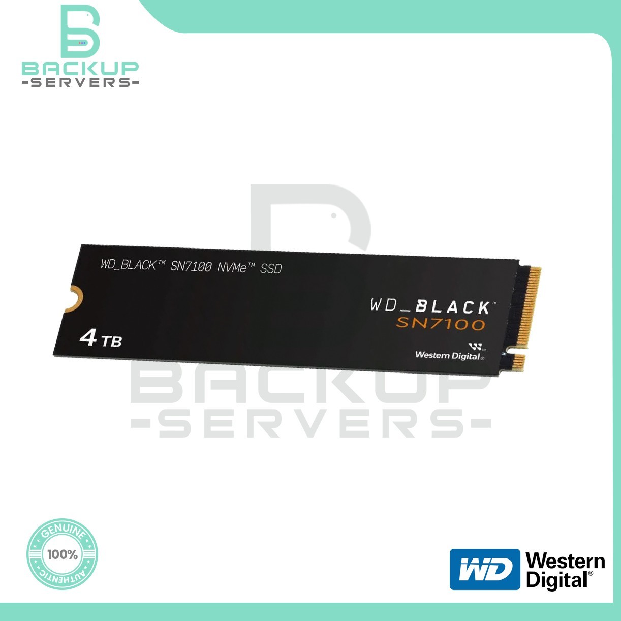 “NEW” WDS400T4X0E Western Digital 4TB SN7100 NVMe M.2 2280 Internal Gaming SSD