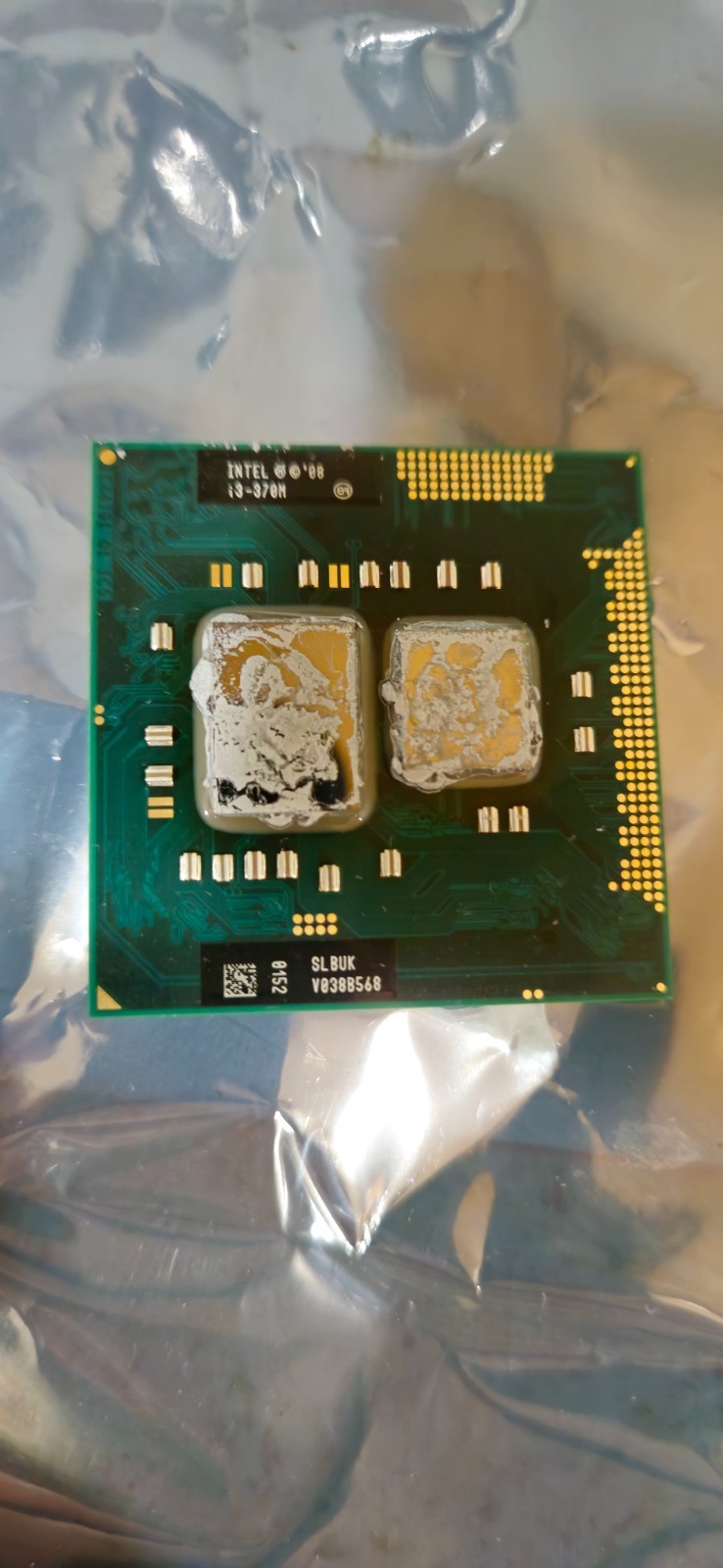 Intel Core i3-370M 2.4GHz 3MB Cache Socket PGA988A CPU Processor SLBUK