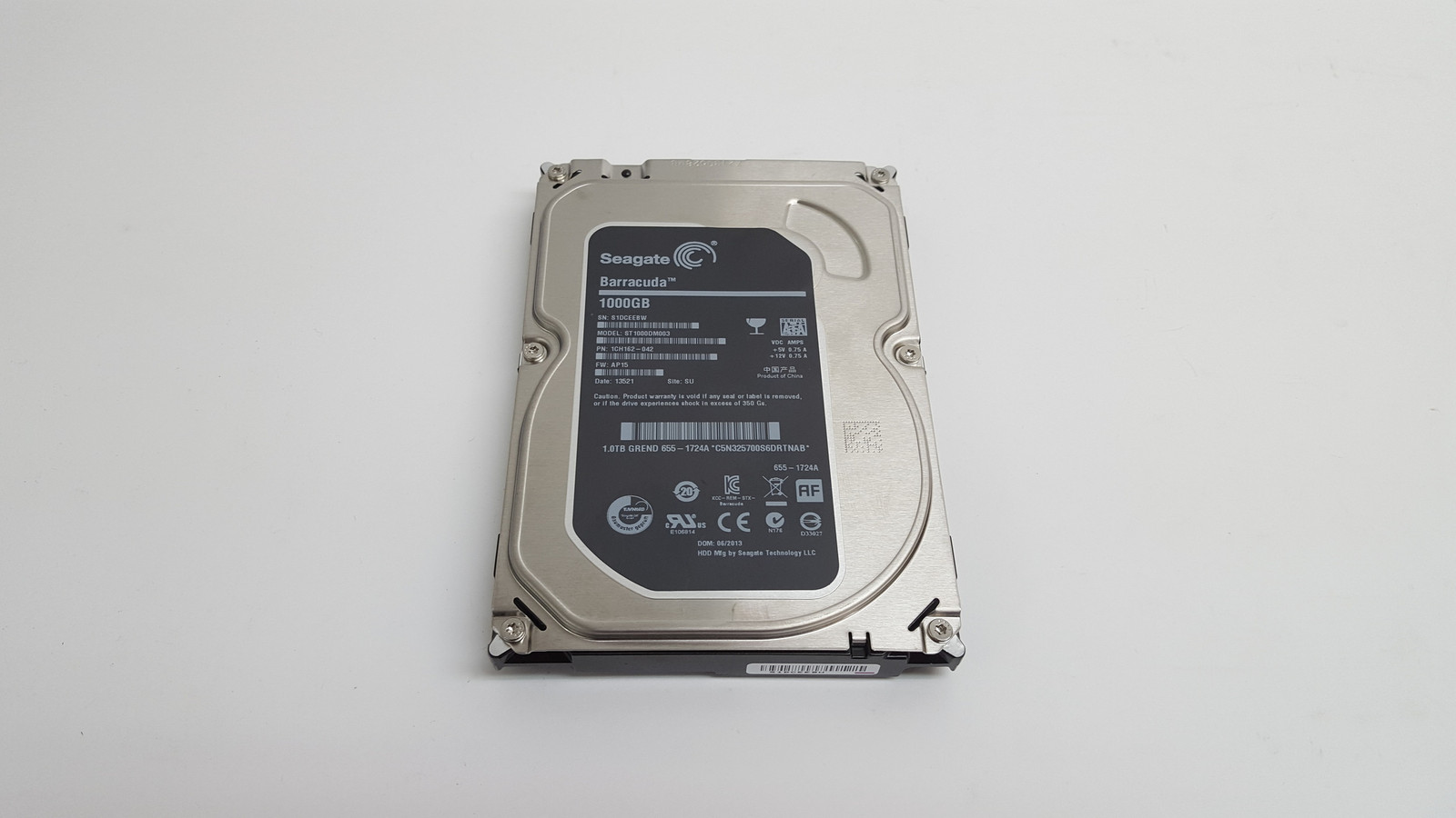Seagate Apple ST1000DM003 1 TB SATA III 3.5 in Desktop Drive
