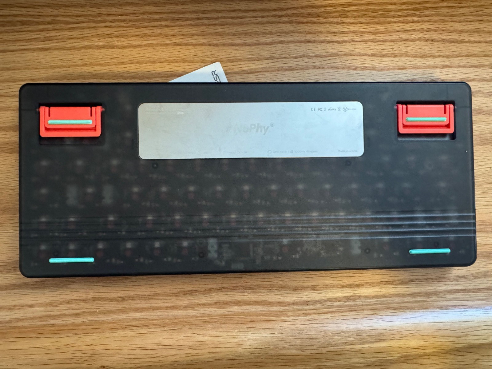 NuPhy Air75 V2 QMK/VIA Wireless Mechanical Keyboard – Basalt Black