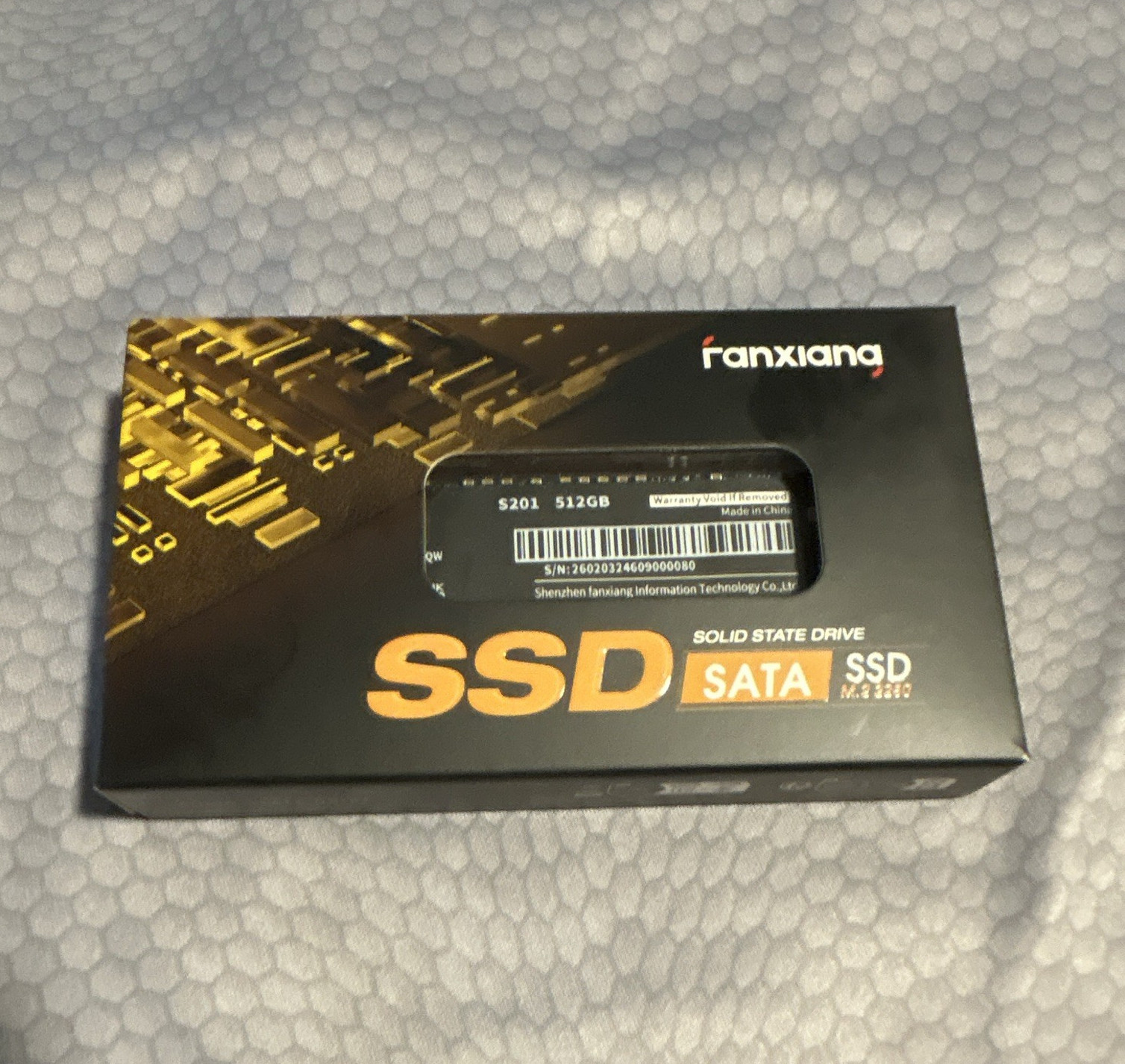 fanxiang S201 512GB M.2 2280 SATA Internal SSD 3D NAND 550MB/s