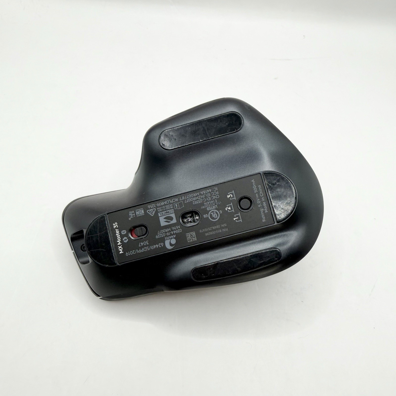 Logitech MX Master 3S Mouse Black Tested Working Preowned