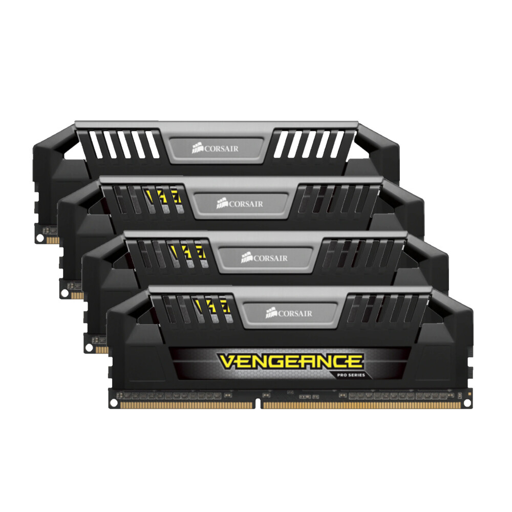 Corsair Pro 32GB 4x 8GB DDR3 OC 2133MHz PC3-17000U 240Pin Desktop Memory RAM AS
