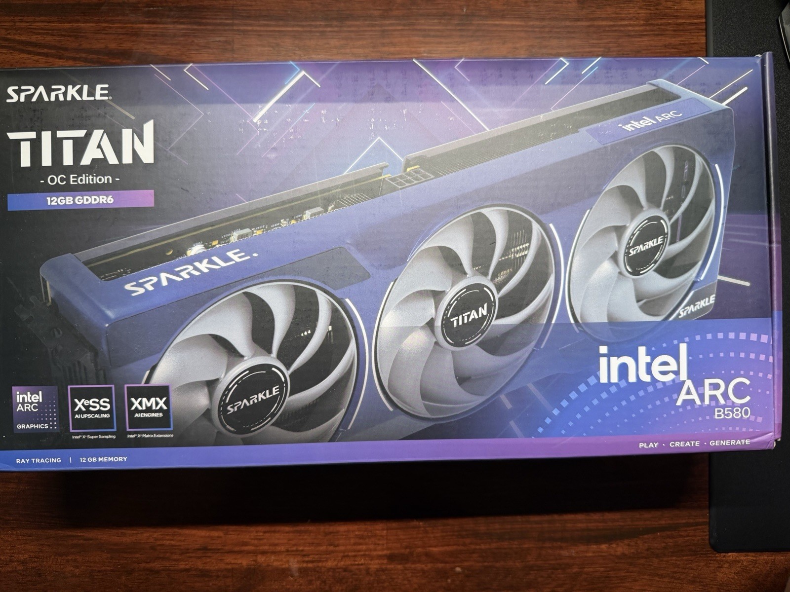 Sparkle Intel Arc B580 Titan OC 12GB GDDR6 PCIe 4.0 Graphics Card