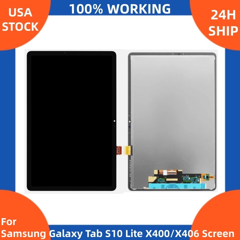100% For Samsung Galaxy Tab S10 Lite 5G SM-X400 X406B LCD Touch Screen Digitizer