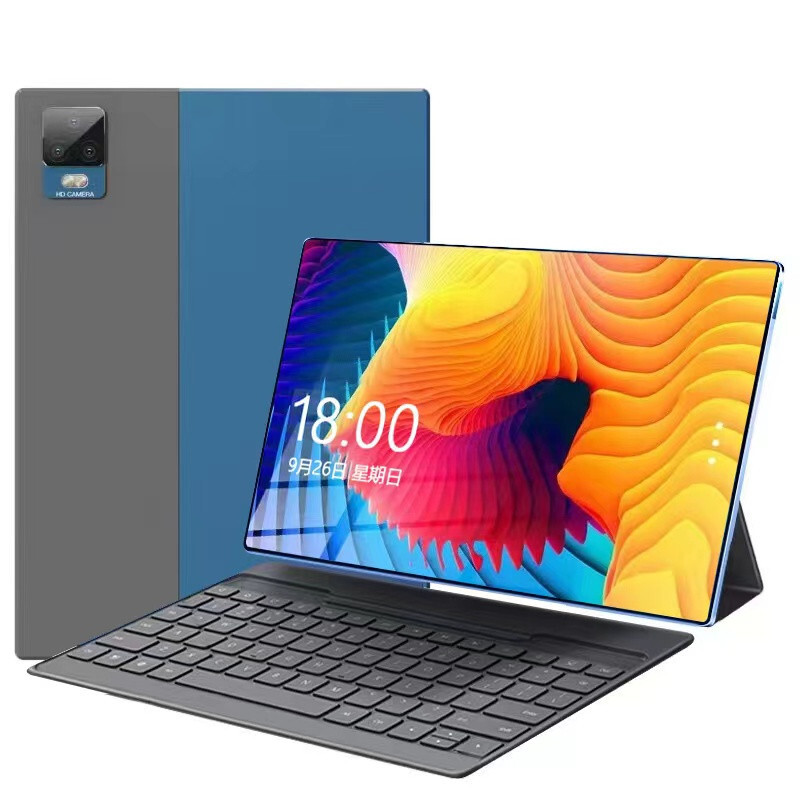 10 in 4G Tablet Android 11, 8GB RAM 256GB ROM 1920×1200 IPS Bundle Leather Case