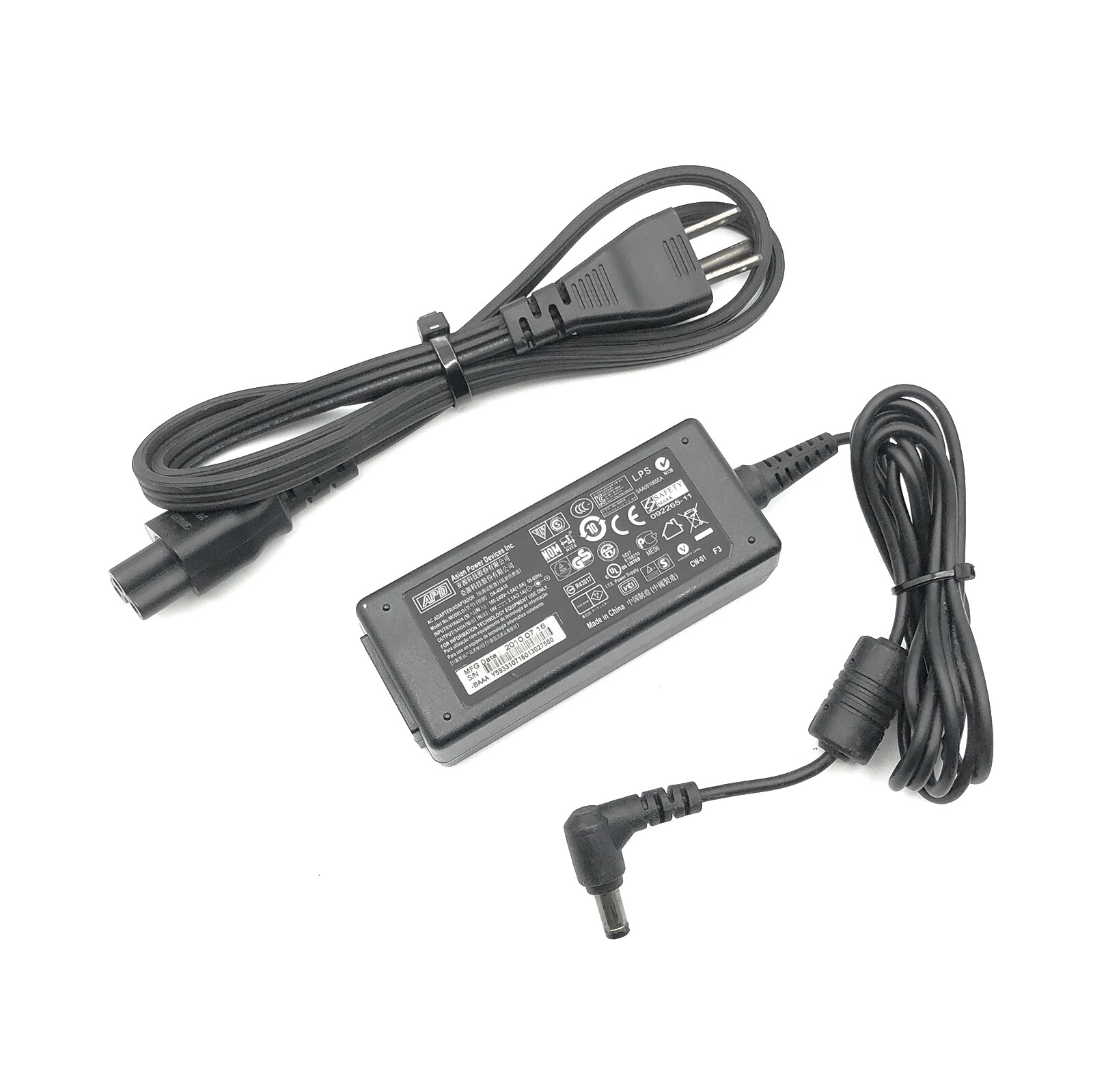 Genuine AC Adapter 40W For Acer S201HL S211HL S212HL LCD Monitor Charger OEM