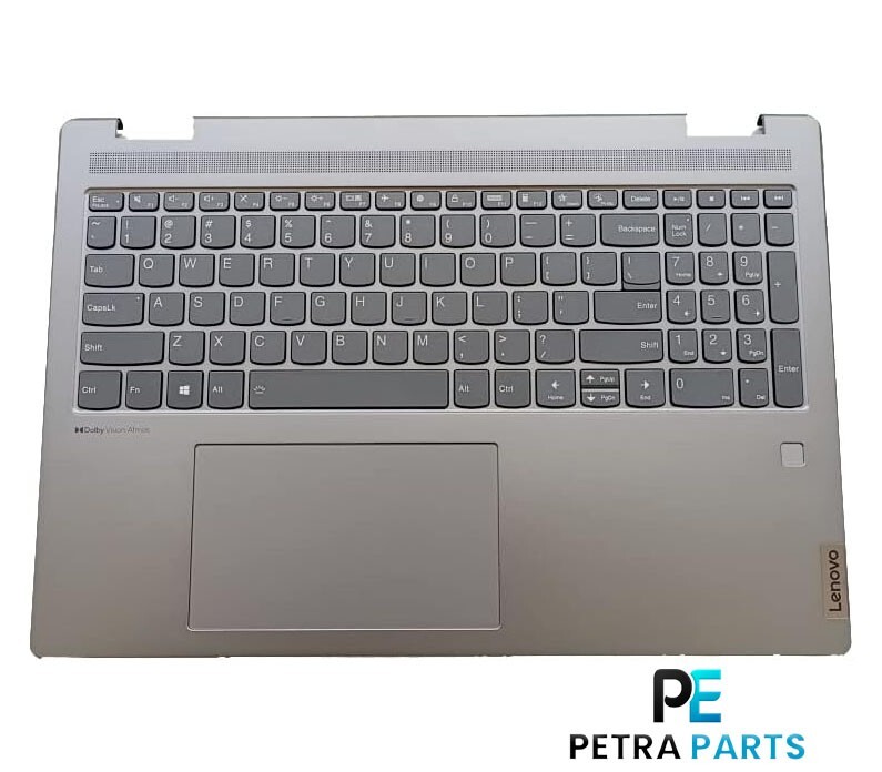Palmrest Backlit Keyboard Touchpad for Lenovo Yoga 7 16IAP7 5CB1J018 Arctic Grey