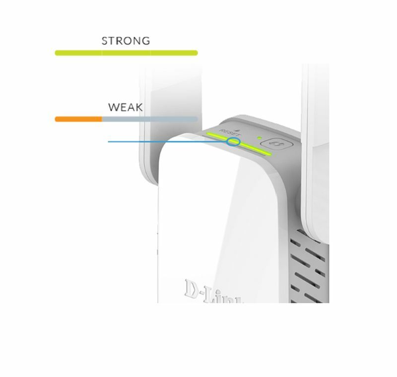 D-Link DAP-1530 AC750 Dual-Band Mesh WiFi Range Extender w/Smart Signal