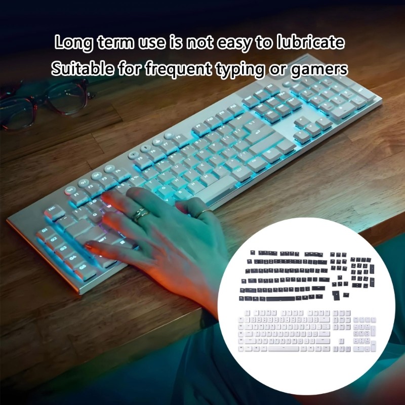 AntiAbrasion Keycaps Dust Resistant Coating for G915 Mechanical Keyboards
