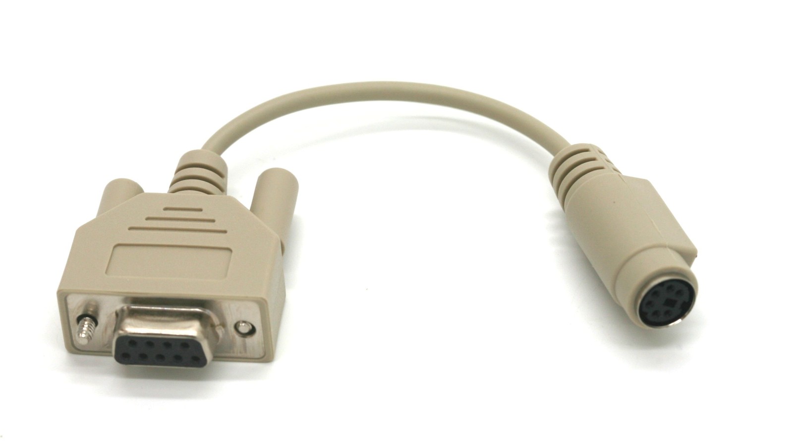 PS2-F Mouse to DB9-F Serial Port Adapter Cable 5 Inch