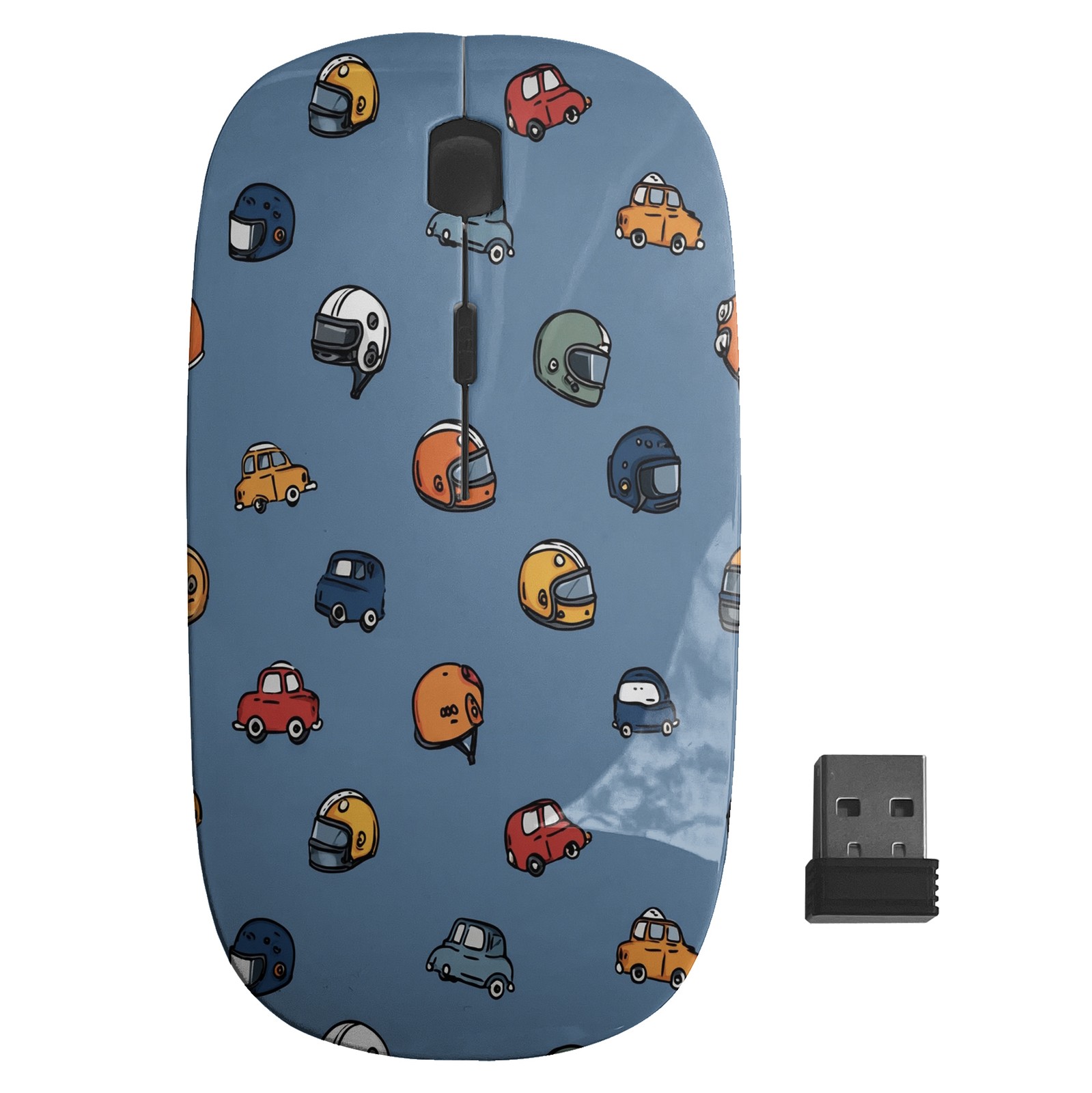 Pandas Bamboo Cartoon Pattern, Optical Wireless Mouse, Desktop Laptop Mice