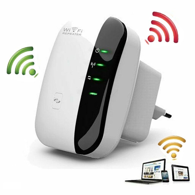 New Black or White Wifi Repeater Wifi Signal Amplifier for Home