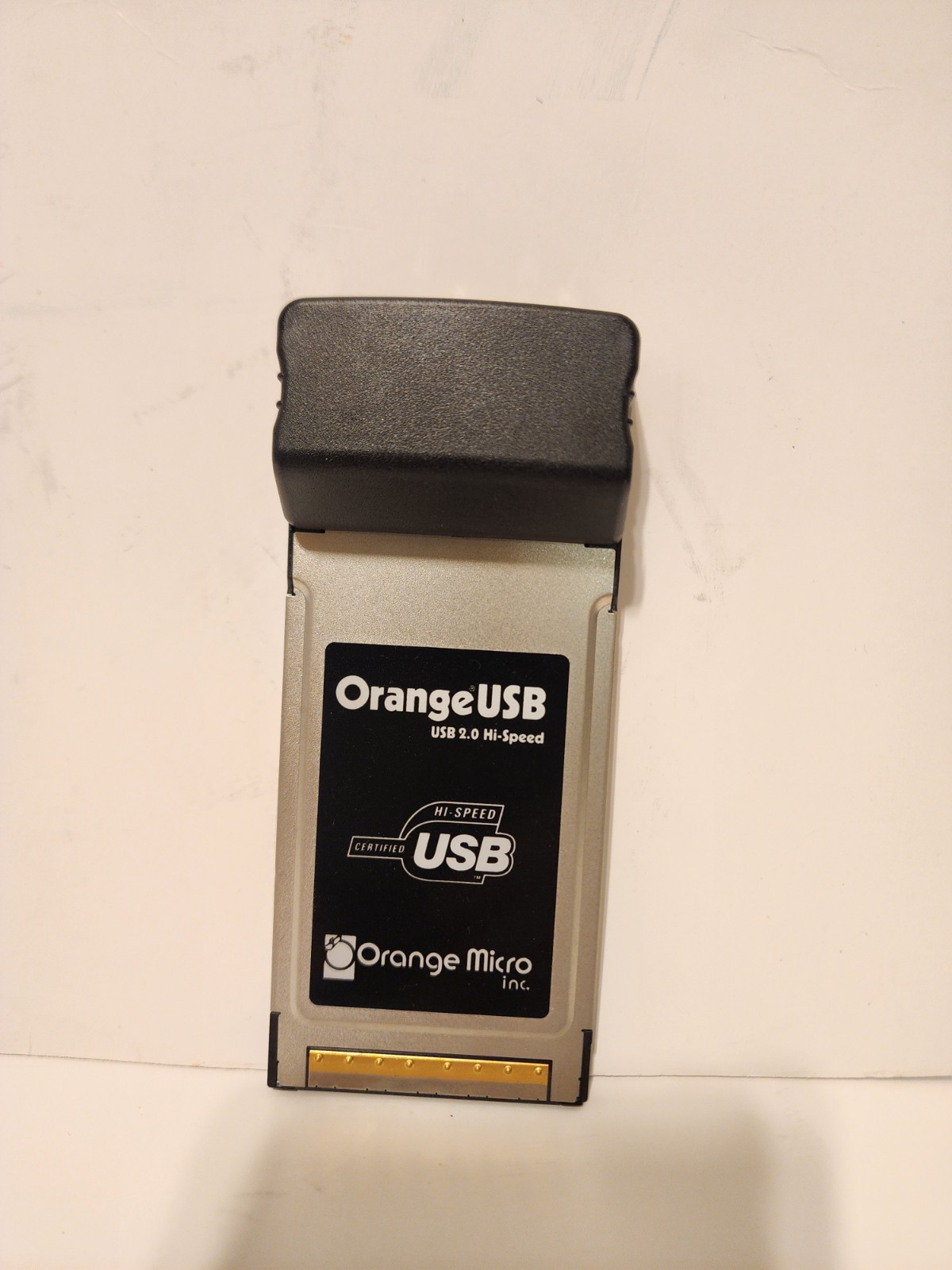 Orange Micro USB 2.0 for Notebooks (Add four USB 2.0 ports to your portable PC)