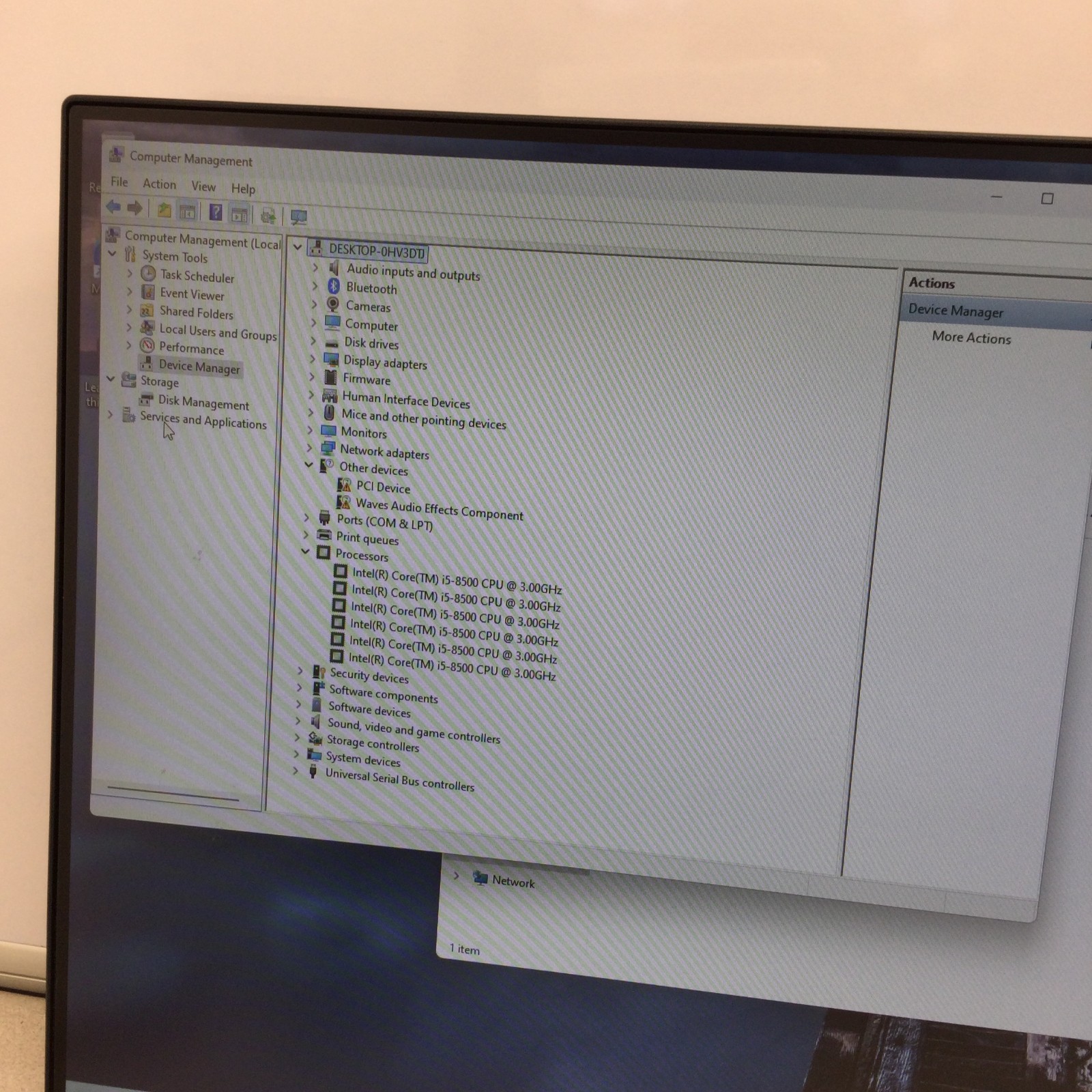 Dell OptiPlex 7460 All-in-One i5-8500 3.00GHz 16GB RAM 256GB SSD /NO STAND/24”
