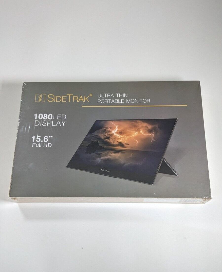 SideTrack Solo Portable Monitor Freestanding 15.6′ FHD 1080P LED Anti-Glare