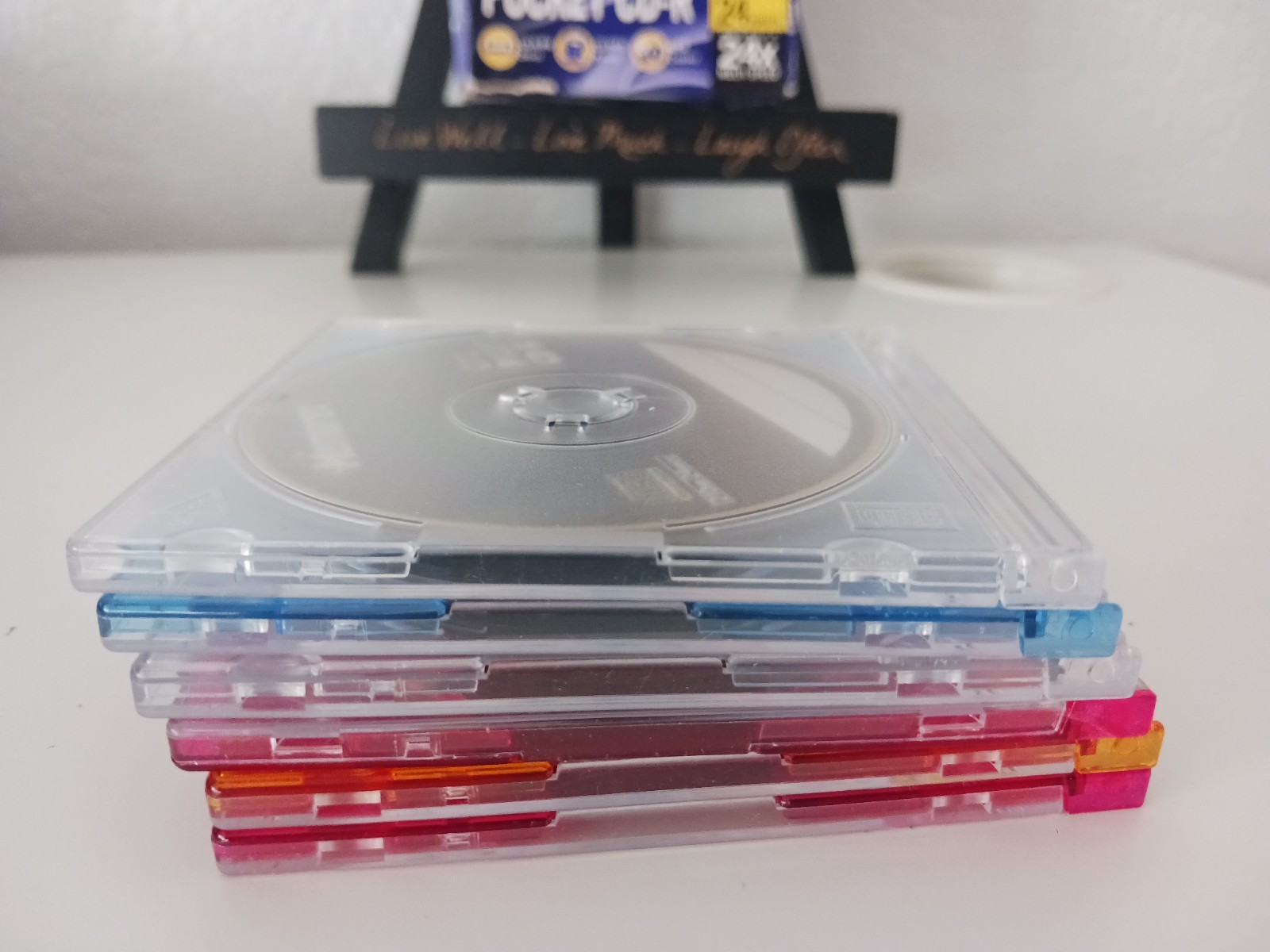 Memorex 6-Pack Cool Colors Pocket CD-R (210MB/24Min./Up To 24x Multi Speed)