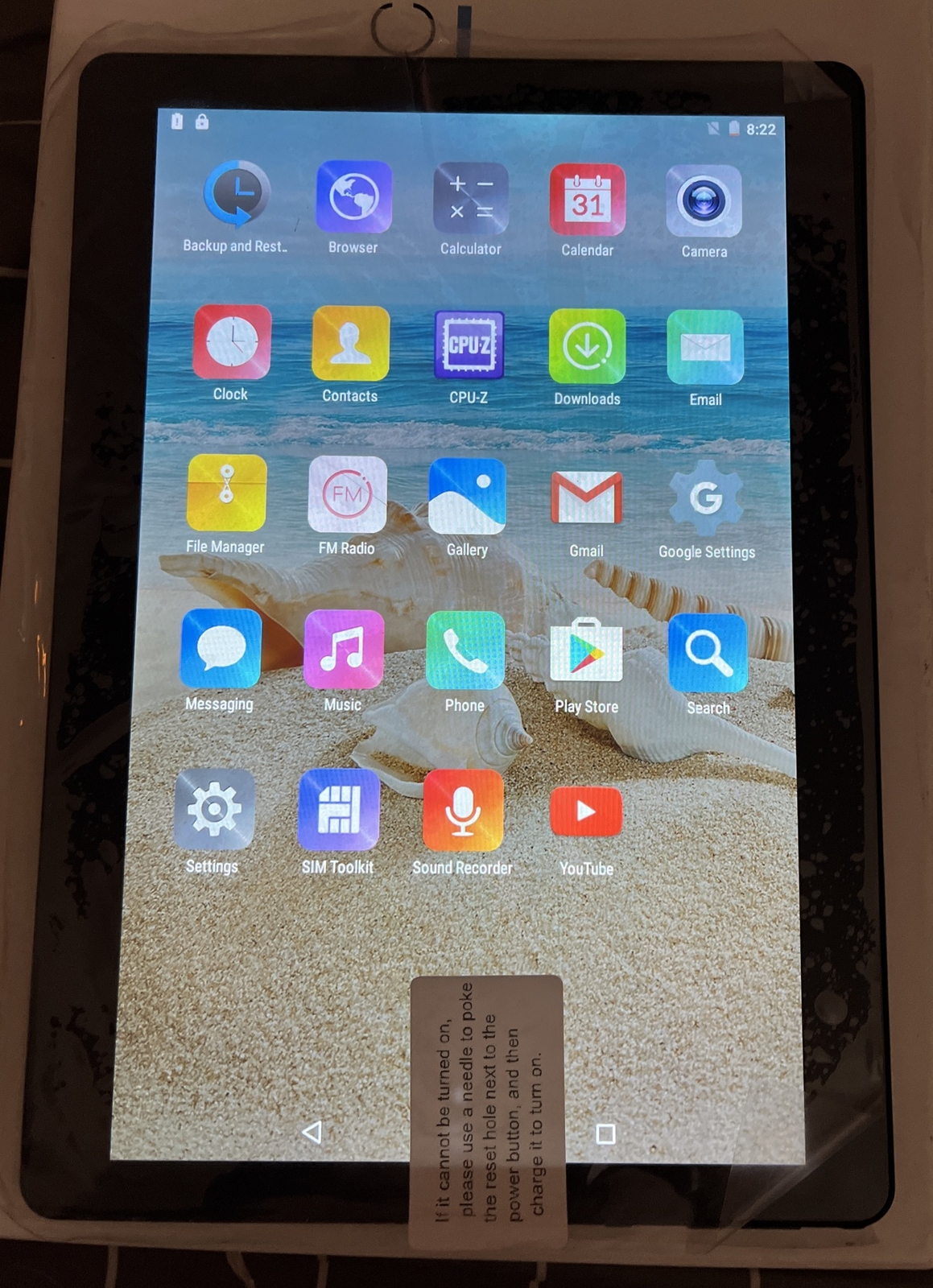 Mediatek H11 Silver 64GB Storage Mobile Internet Device 10″ Android OS Tablet