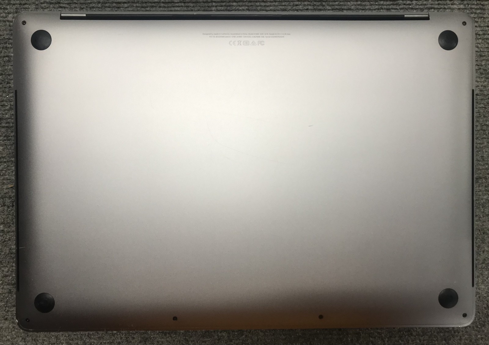 Apple MacBook Pro A2141 BTO CTO 2019 16″ Laptop i9-9980HK 32GB RAM 512GB NVMe