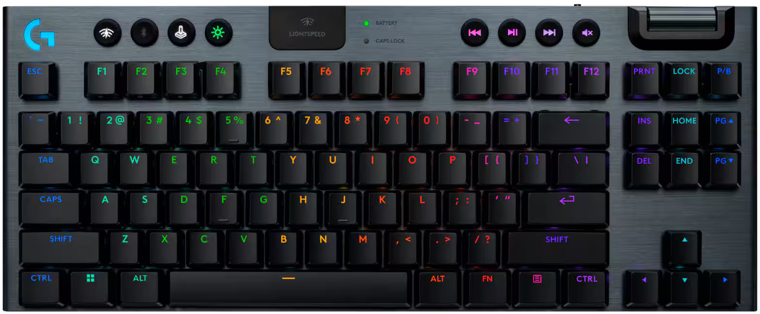 Logitech G915 X LIGHTSPEED TKL Wireless Mechanical GL Tactile Gaming Keyboard