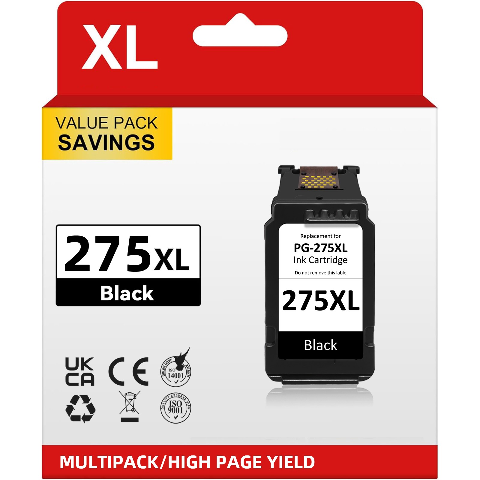 PG-275XL CL-276XL Ink Cartridge for Canon Pixma TS3722 Ink TS3522 TR4722 TR4700