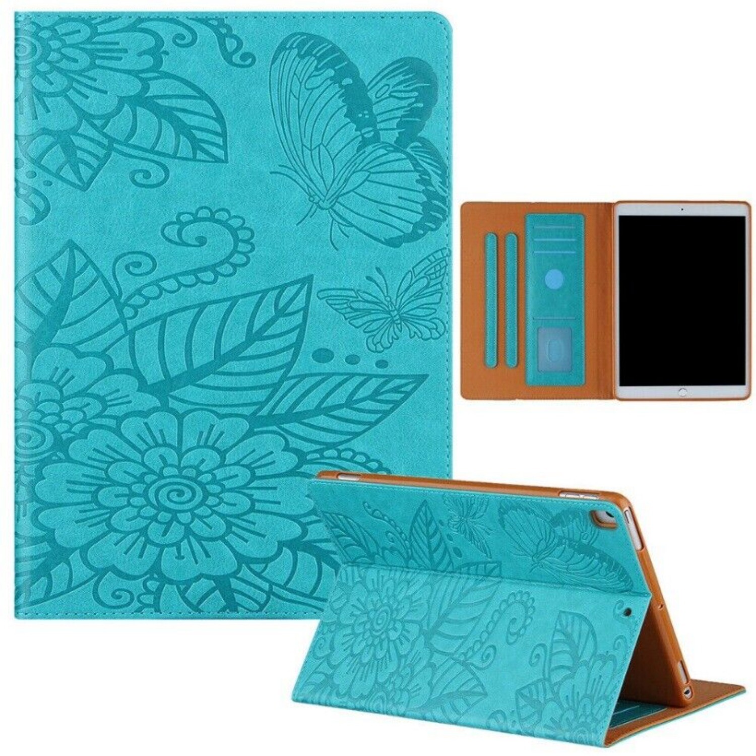Case For iPad 7th 6th 5th Gen Mini 4 5 Air 11 2024 (M2) Leather Stand Flip Cover
