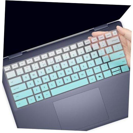 Keyboard Cover for 2025 Dell 14 Plus DB04250 DB04255 DB14250 DB14255 OmbreMint