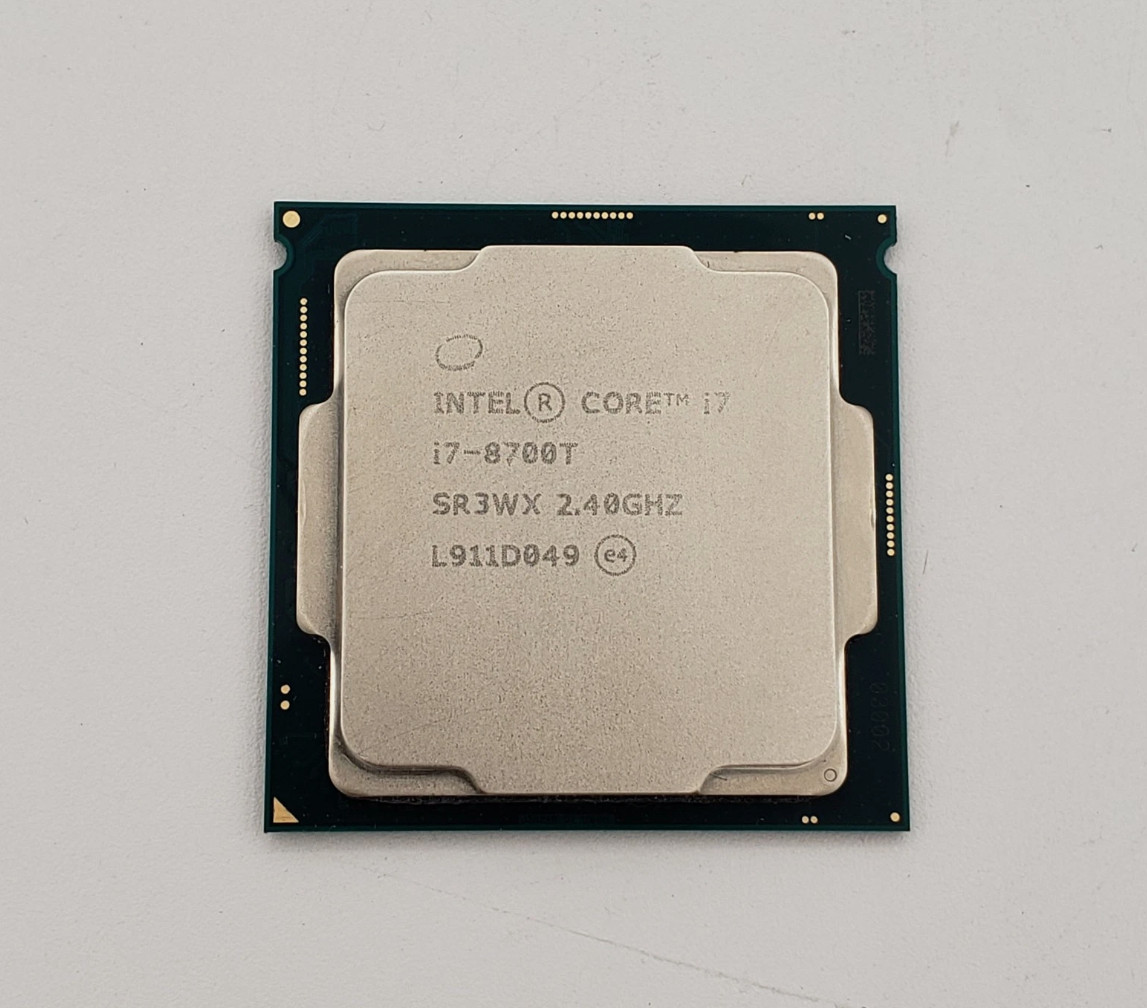 Intel Core i7-8700T SR3WX 2.40GHz 6 Core 12 Threads LGA1151 CPU Processor