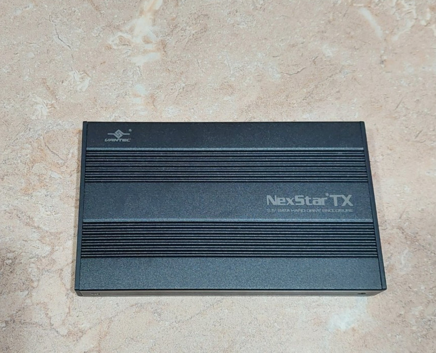 NexStar TX Vantec 2.5″ SATA Hard Drive Enclosure HDD / SDD USB 2.0 Aluminum