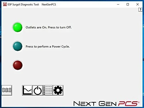ESP Next Gen Surge Protector/Power Monitor/Noise Filter (Model # XG-PCS-20820D)