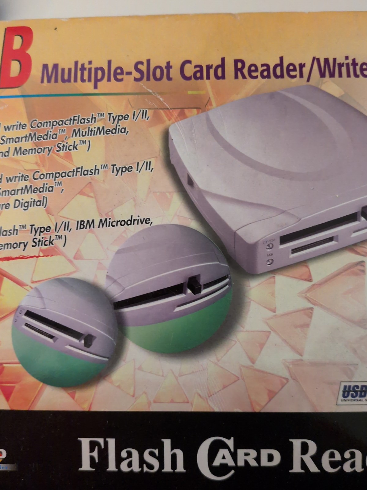 USB Multiple Slot Card Reader & Writer Flash Card Reader ML3SD-USB Fast Shipping