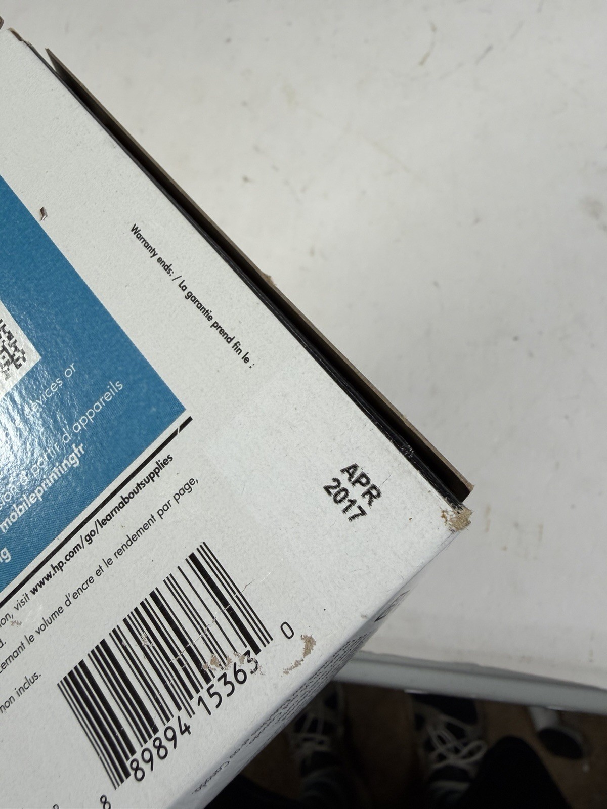HP 62 Black Tri-Color Ink Cartridge N9H64FN C2P04AN C2P06AN Exp 2017+ Retail Box