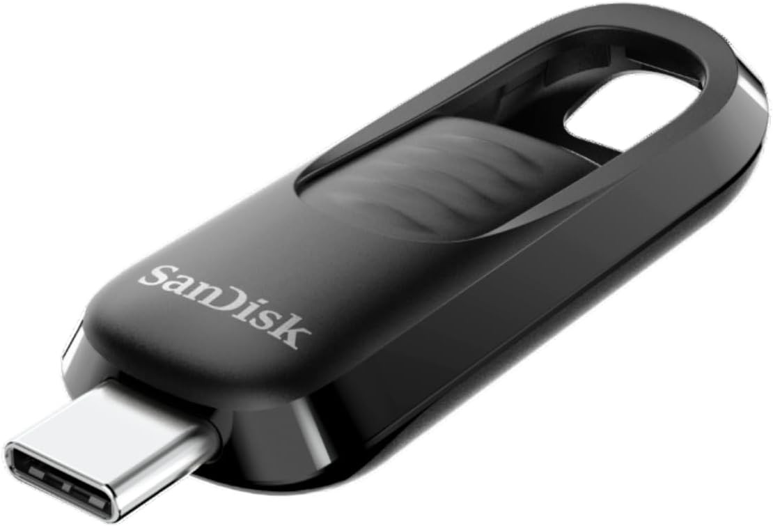 256GB Ultra Slider USB Type-C Flash Drive – Up to 400MB/s 3.2 Gen 1 Retractable